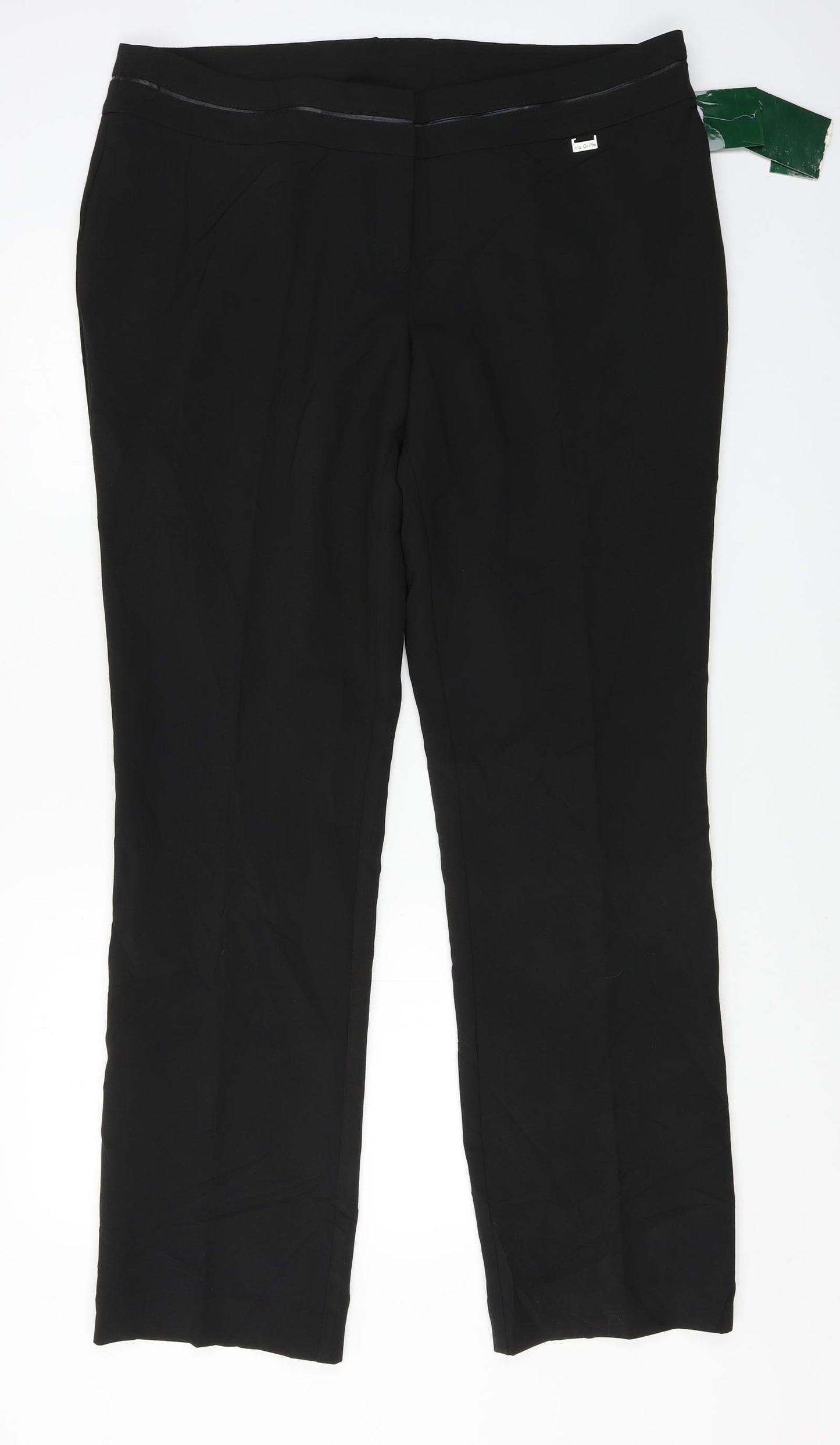 ma griffe Mens Black   Trousers  Size 38 in L26 in