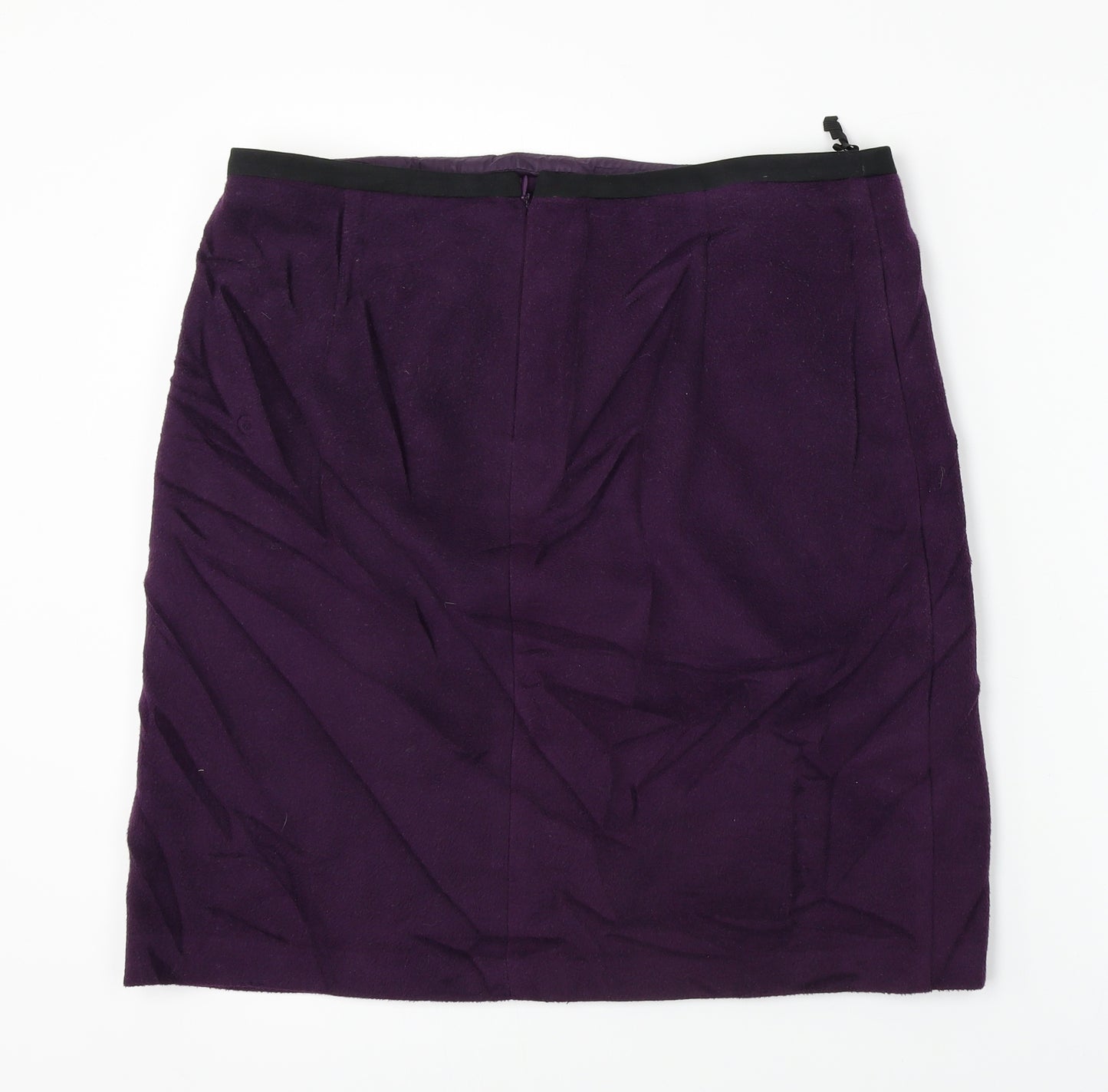 Marks and Spencer  Womens Purple   A-Line Skirt Size 14