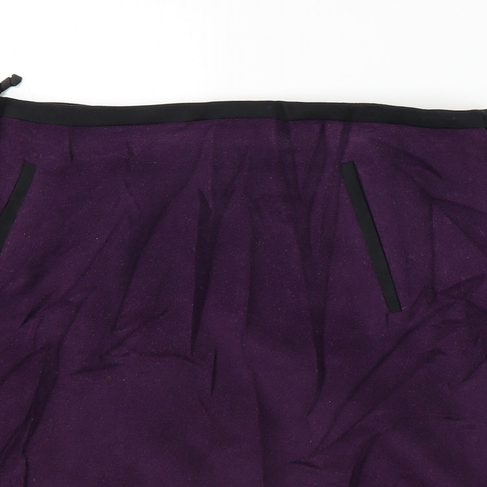 Marks and Spencer  Womens Purple   A-Line Skirt Size 14