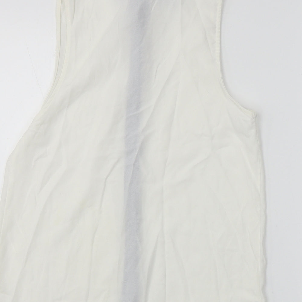 e-lady Womens Ivory   Basic Button-Up Size S