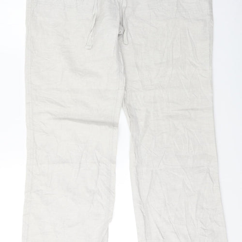 F&F  Womens Beige   Trousers  Size 34 in L30 in