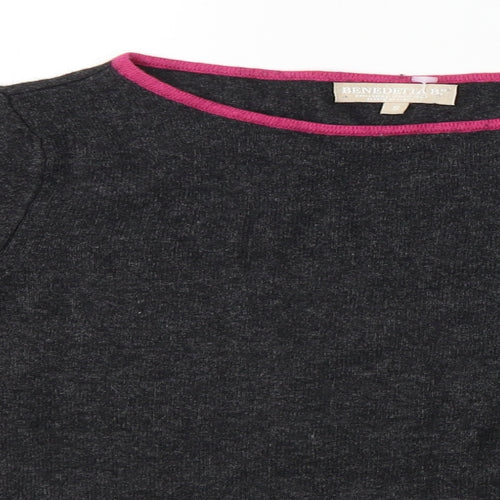 Benedetta B  Womens Grey   Pullover Jumper Size S