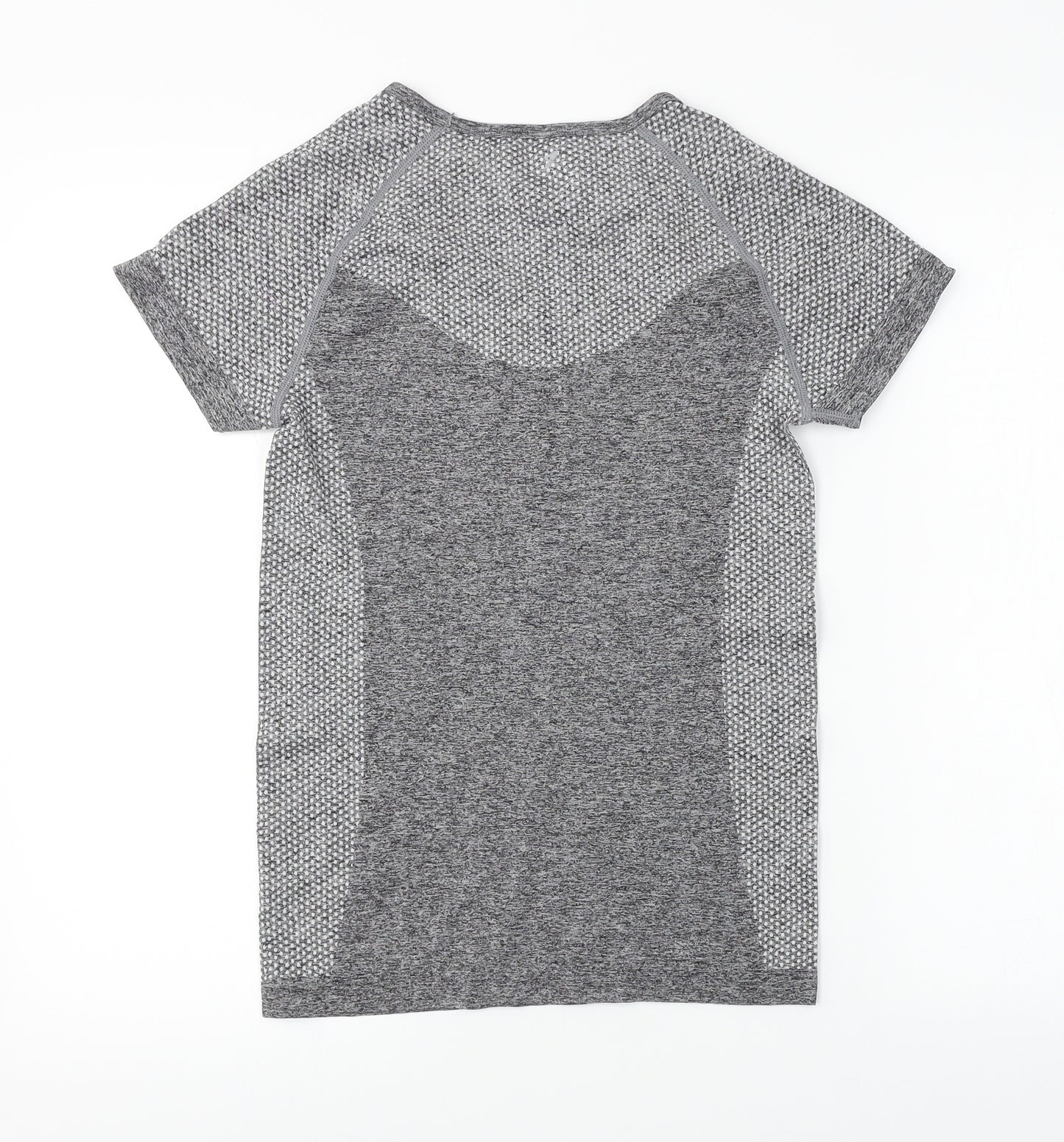 WORKOUT     Womens Grey   Basic T-Shirt Size 10