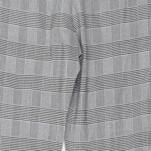 Cooperative  Womens Grey Check  Trousers  Size S L23 in