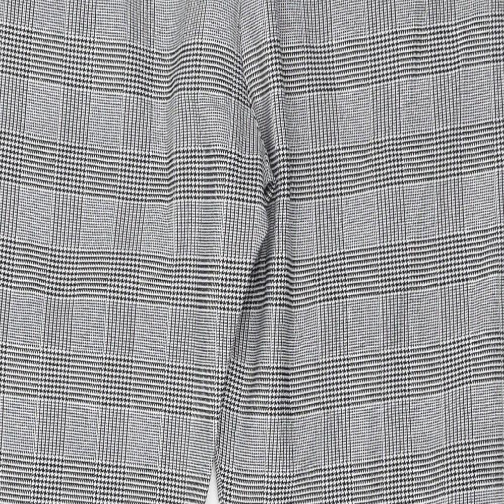 Cooperative  Womens Grey Check  Trousers  Size S L23 in