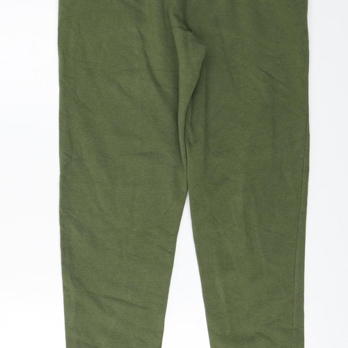 George  Boys Green   Sweatpants Trousers Size 12-13 Years