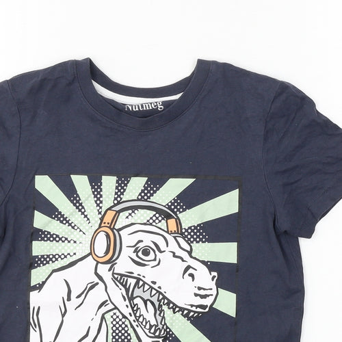 Nutmeg  Boys Grey   Basic T-Shirt Size 8-9 Years