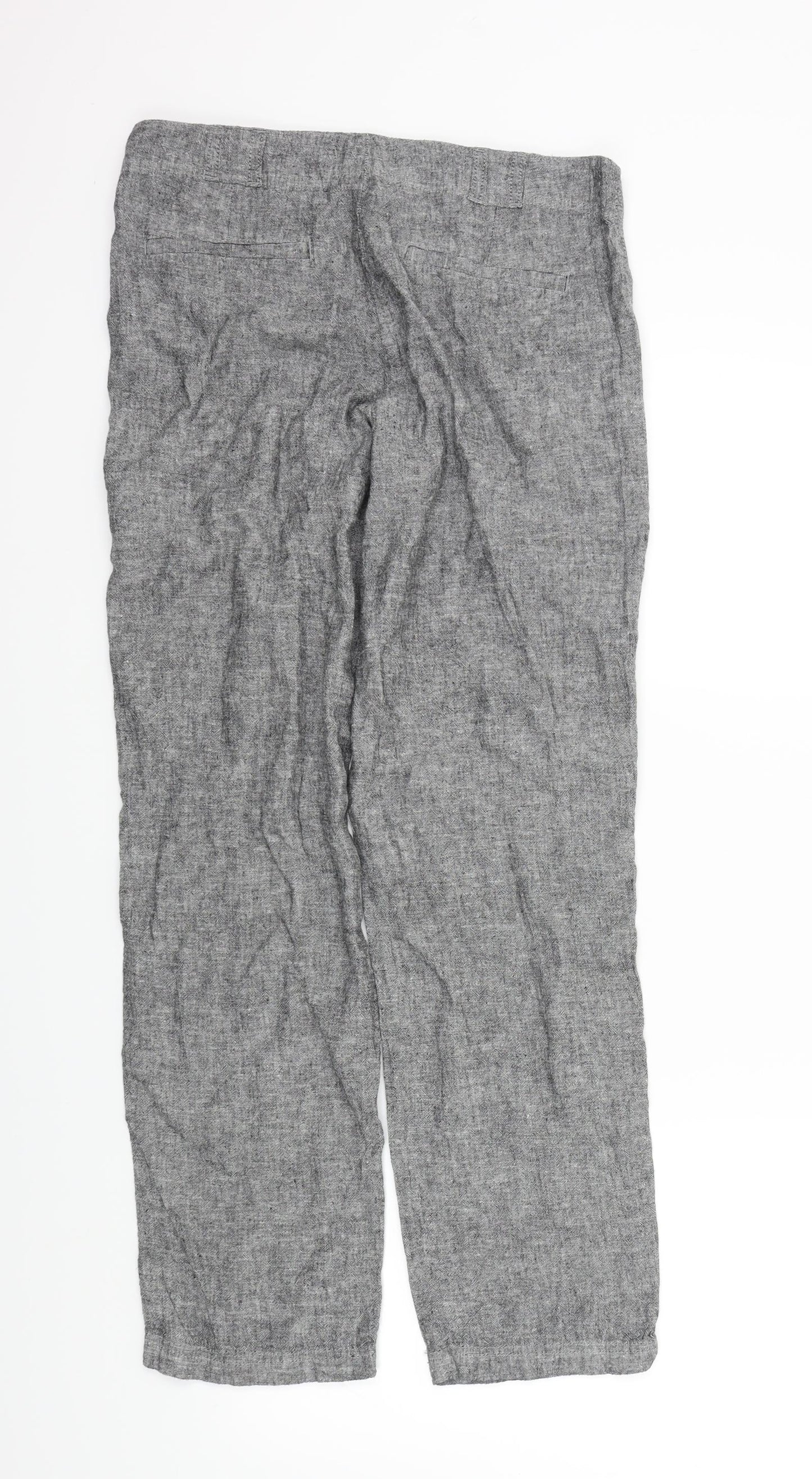 F&F Womens Grey   Trousers  Size 10 L29 in