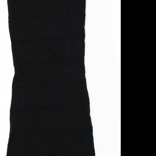 H&M Womens Black   A-Line  Size 6