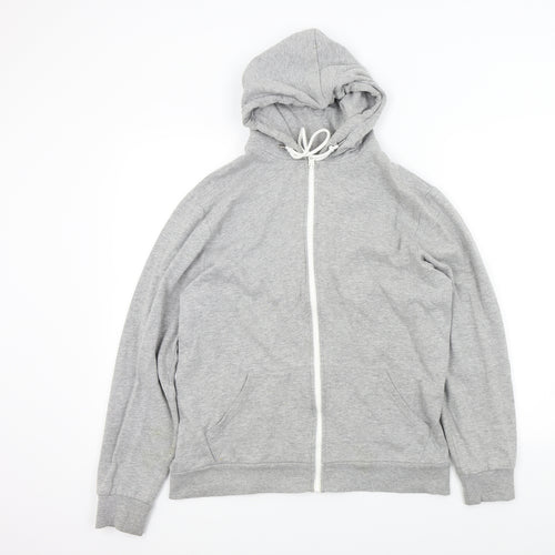 River Island Womens Grey   Full Zip Hoodie Size M