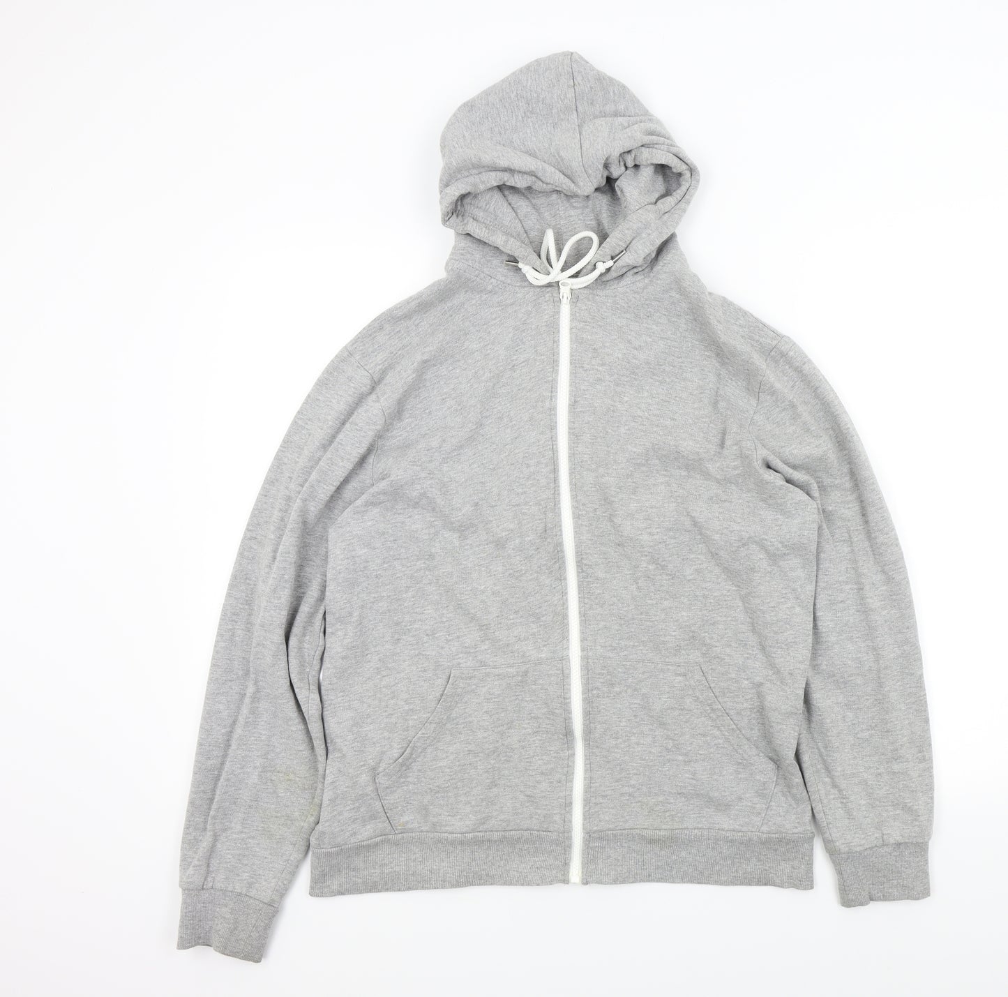 River Island Womens Grey   Full Zip Hoodie Size M
