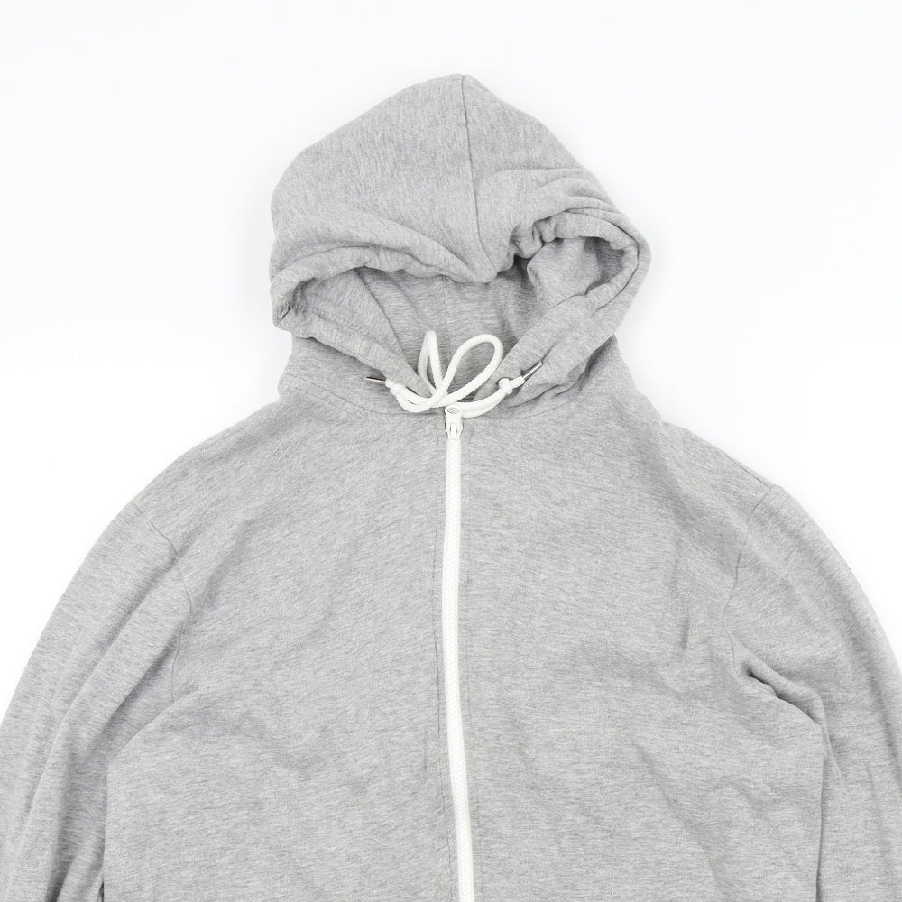 River Island Womens Grey   Full Zip Hoodie Size M