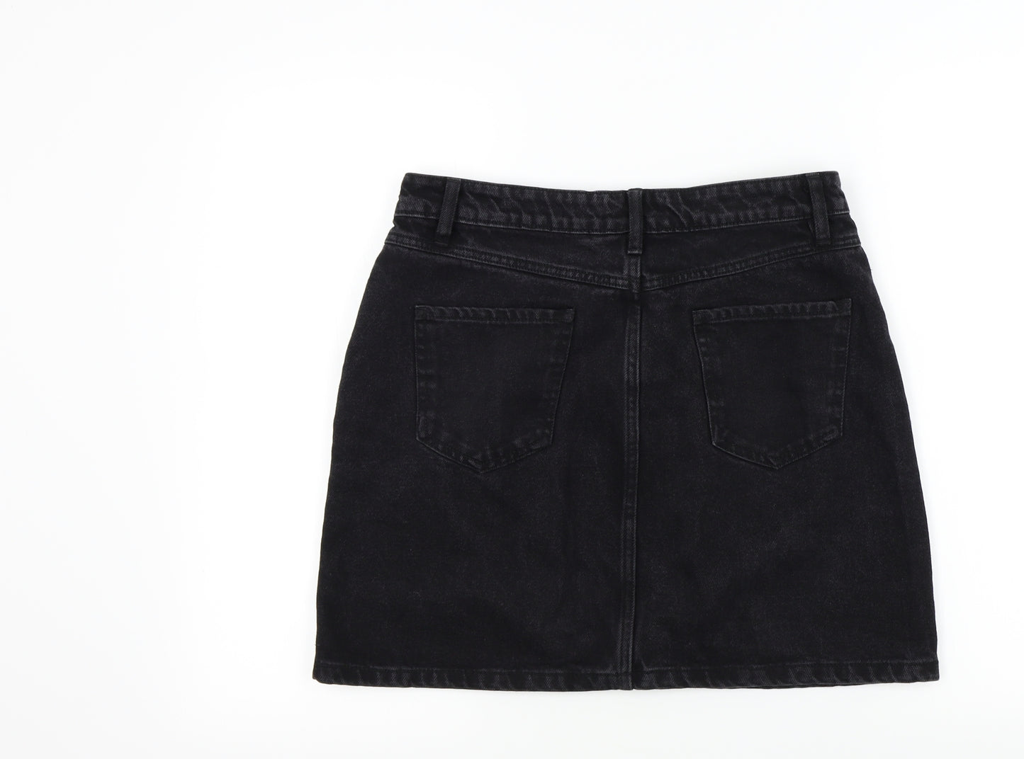 Dorothy Perkins Womens Black   A-Line Skirt Size 12