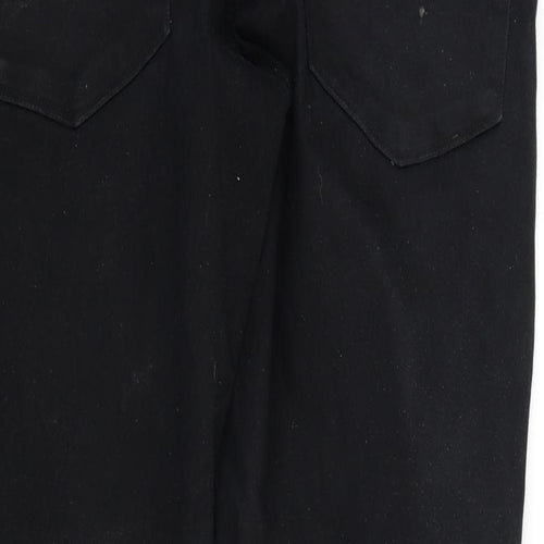 Preworn Womens Black   Straight Jeans Size 38 L30 in