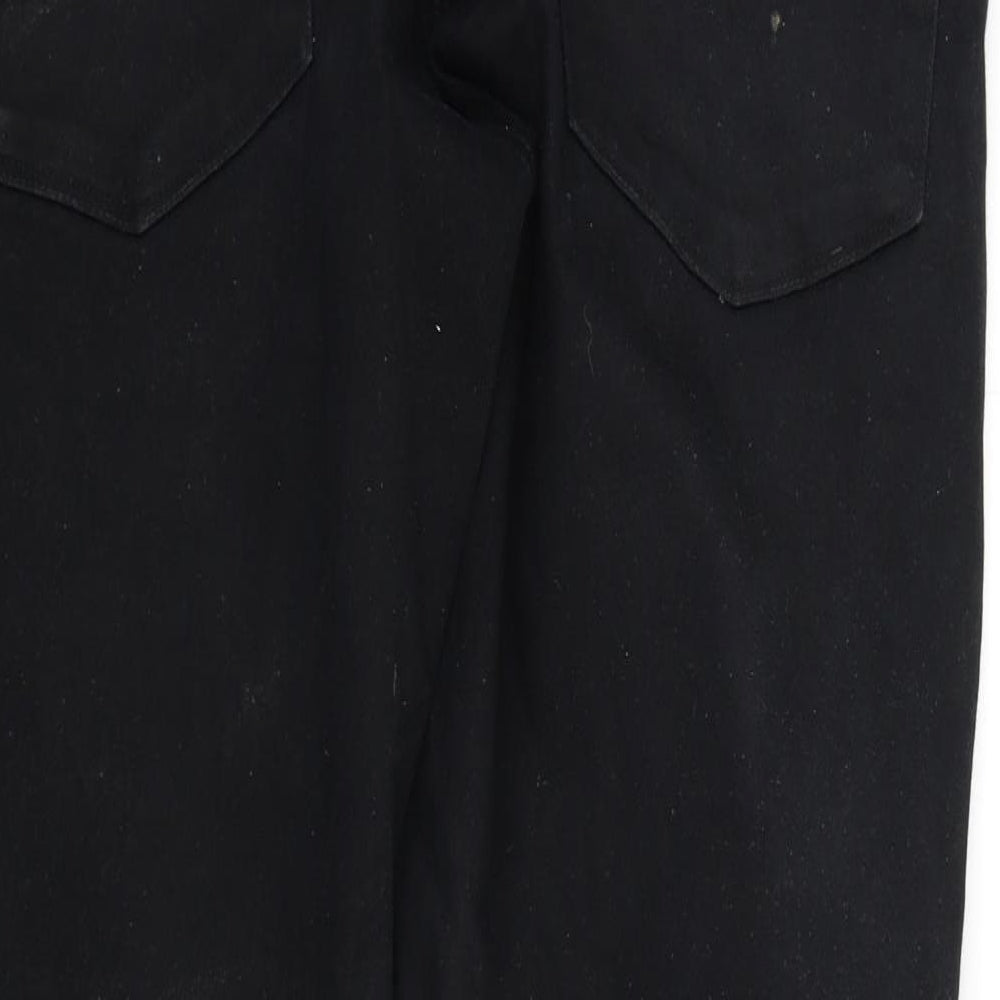 Preworn Womens Black   Straight Jeans Size 38 L30 in