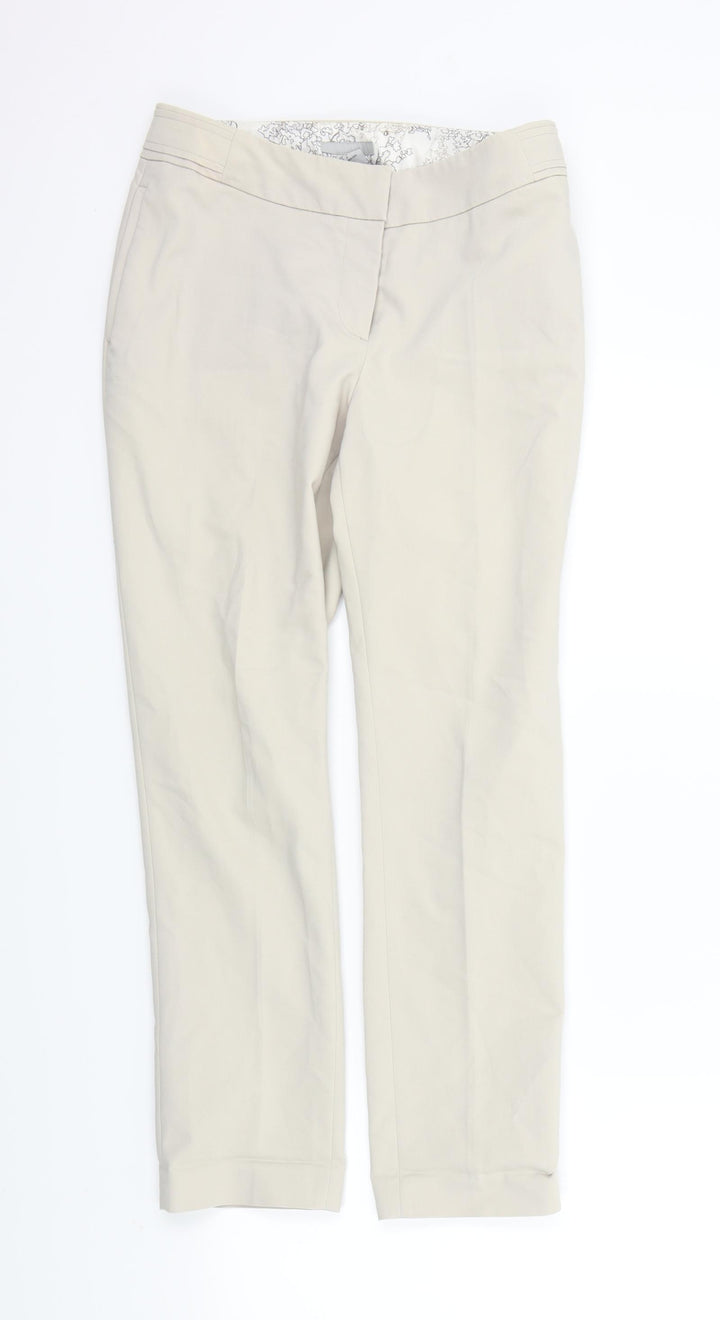 H&M Womens Beige   Trousers  Size 36 L26 in
