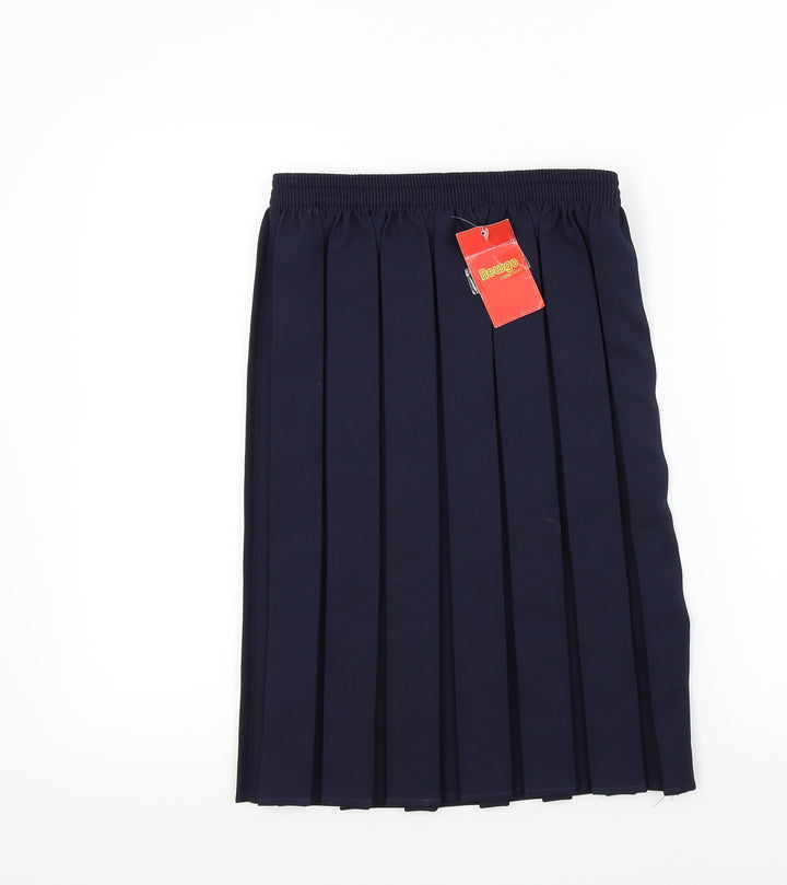 newgo Girls Blue   Pleated Skirt One Size