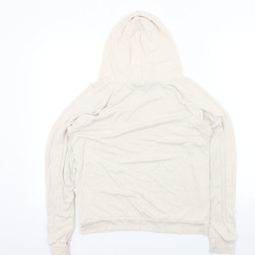 Love to lounge Womens Beige Colourblock  Pullover Hoodie Size 6