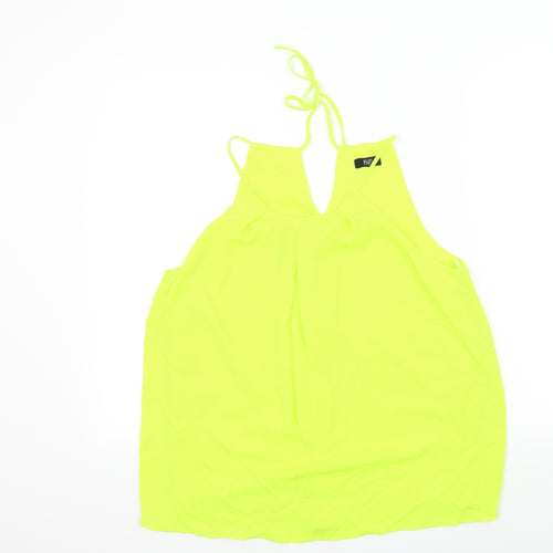 F&F Womens Yellow   Basic T-Shirt Size 12