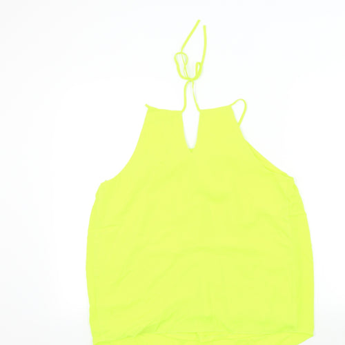 F&F Womens Yellow   Basic T-Shirt Size 12