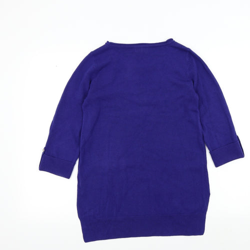 F&F Womens Blue   Pullover Jumper Size 8