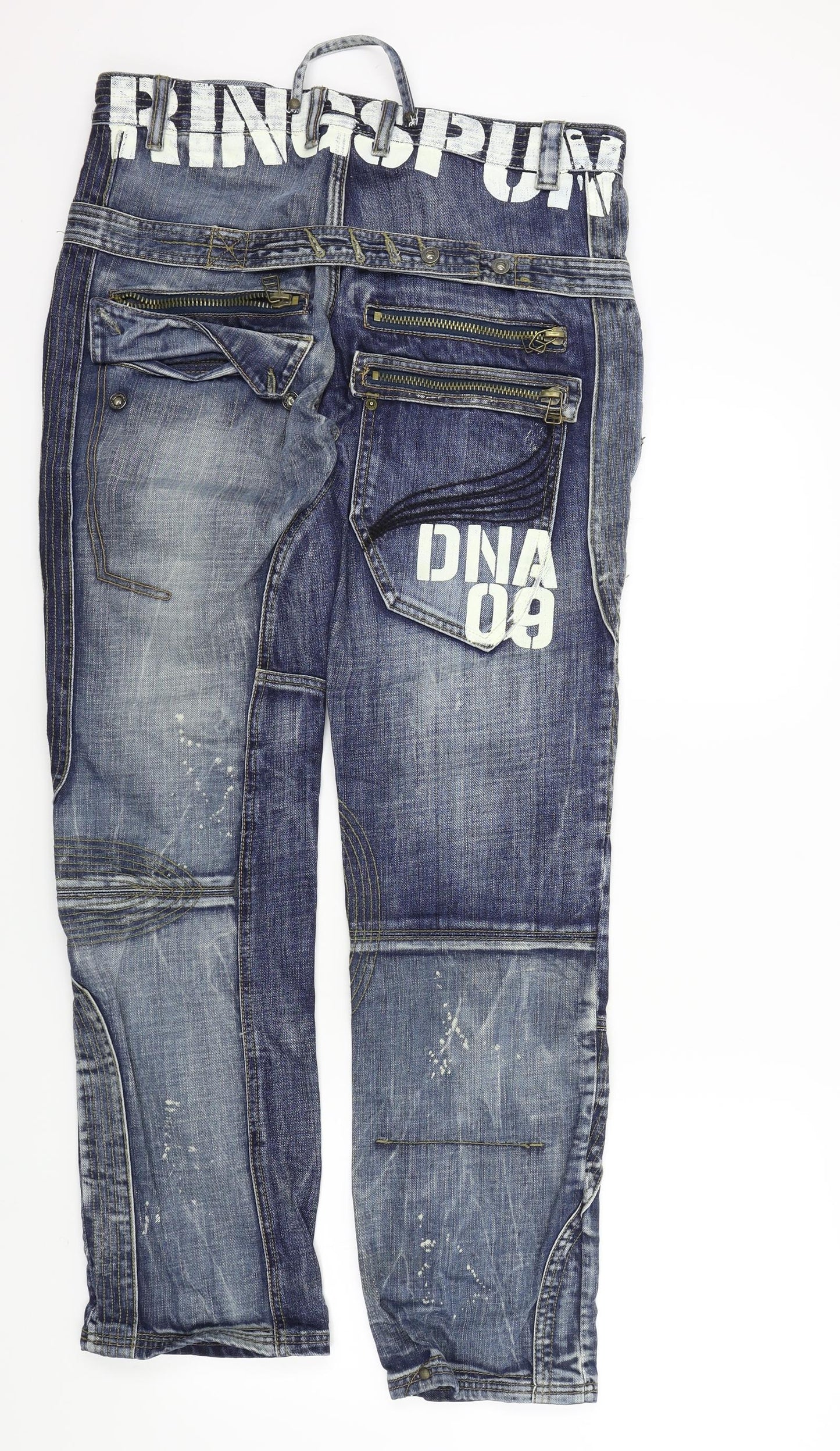 blethersome Mens Blue   Straight Jeans Size 32 L30 in
