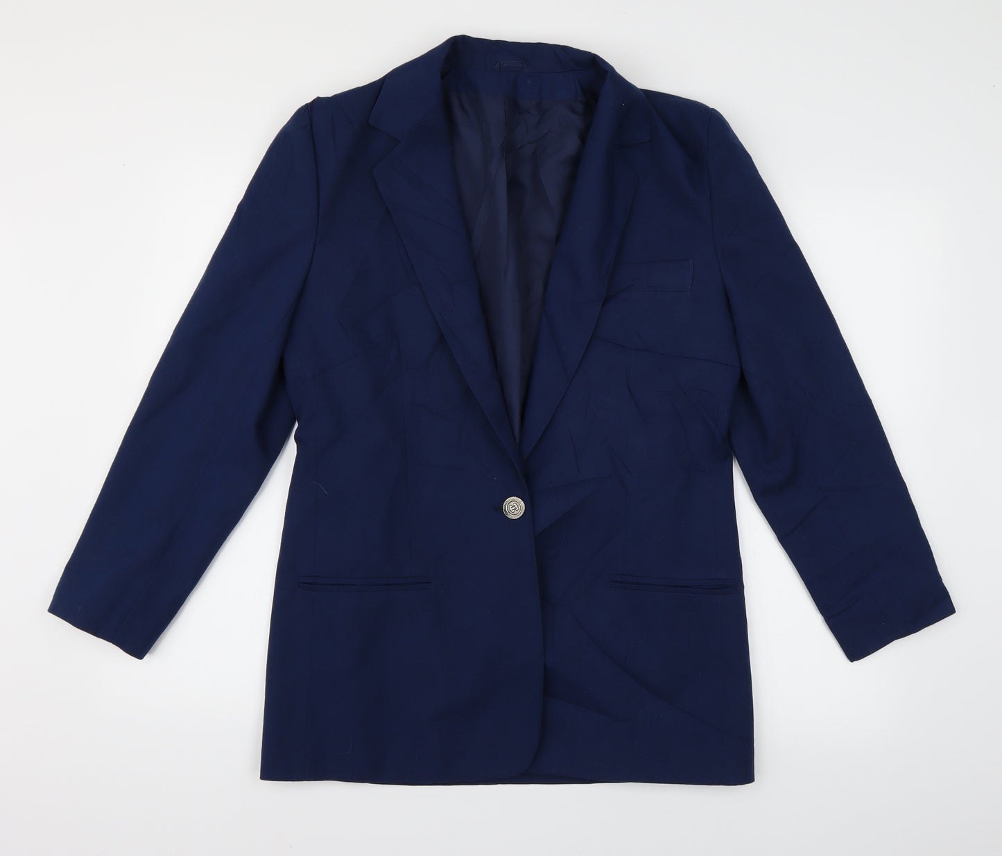 Littlewoods Womens Blue   Jacket Blazer Size 12
