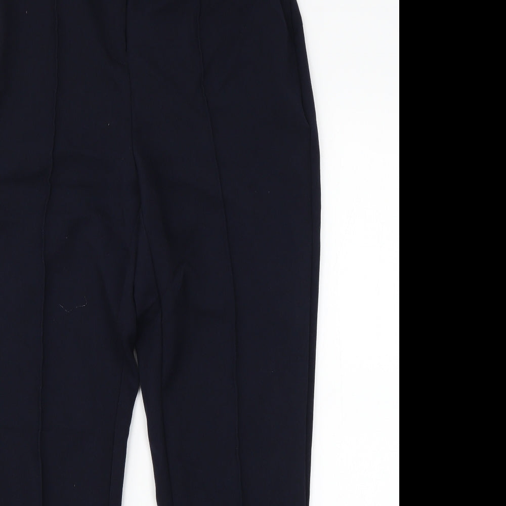 F&F Womens Blue   Dress Pants Trousers Size 10 L24 in