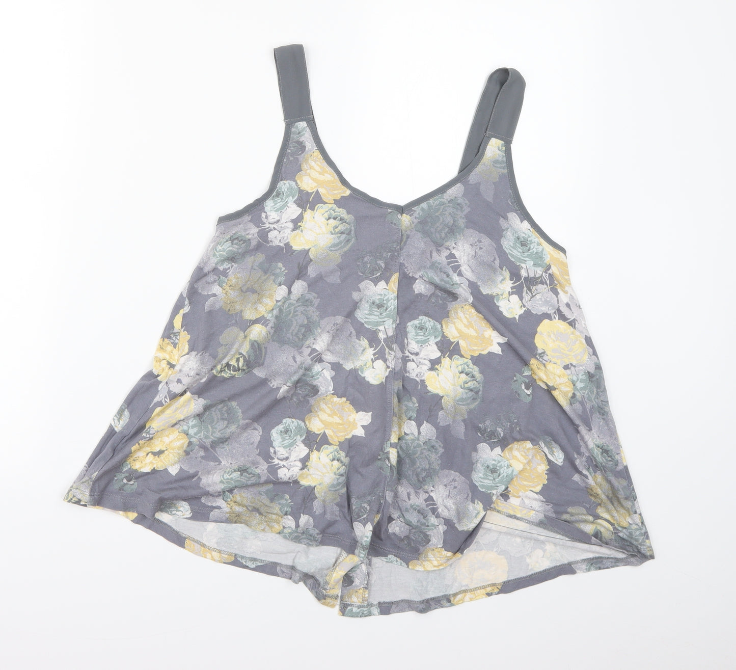 NEXT Womens Grey Floral  Camisole Tank Size 8