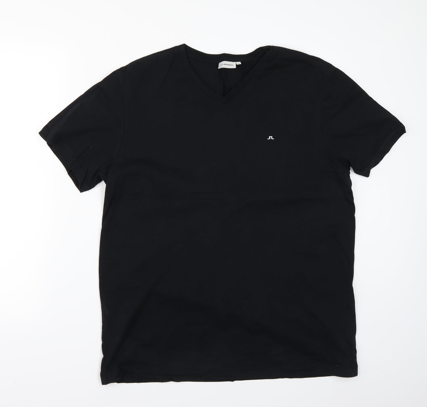 J.Lindeberg Womens Black   Basic T-Shirt Size XL