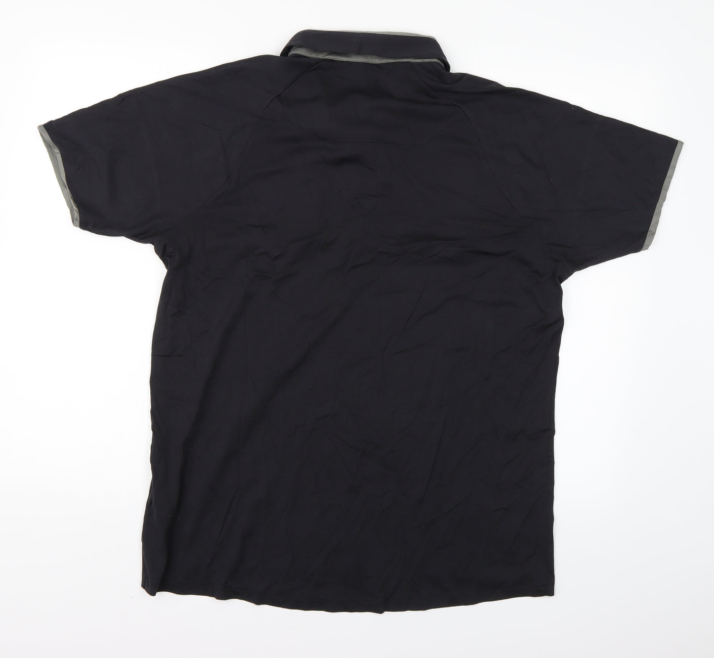 Cruyff Mens Black    Polo Size XL