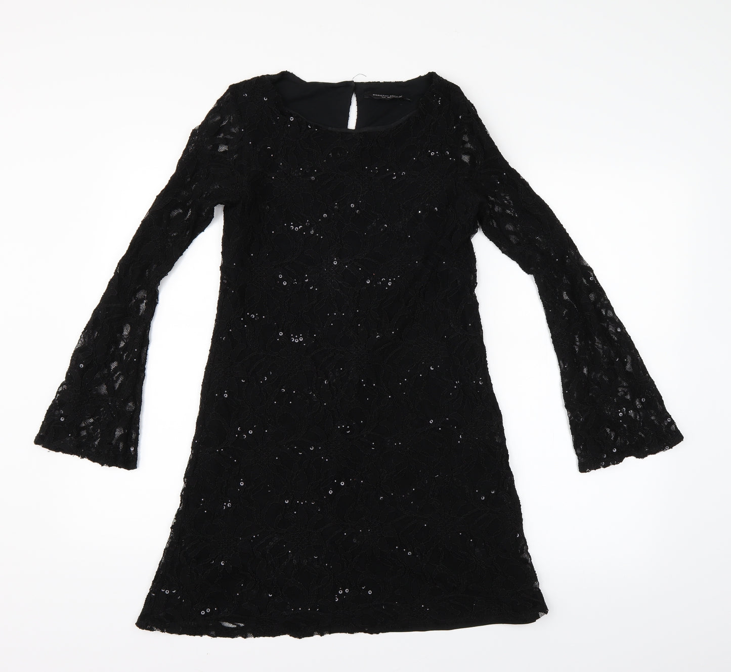 Dorothy Perkins Womens Black   Fit & Flare  Size 8