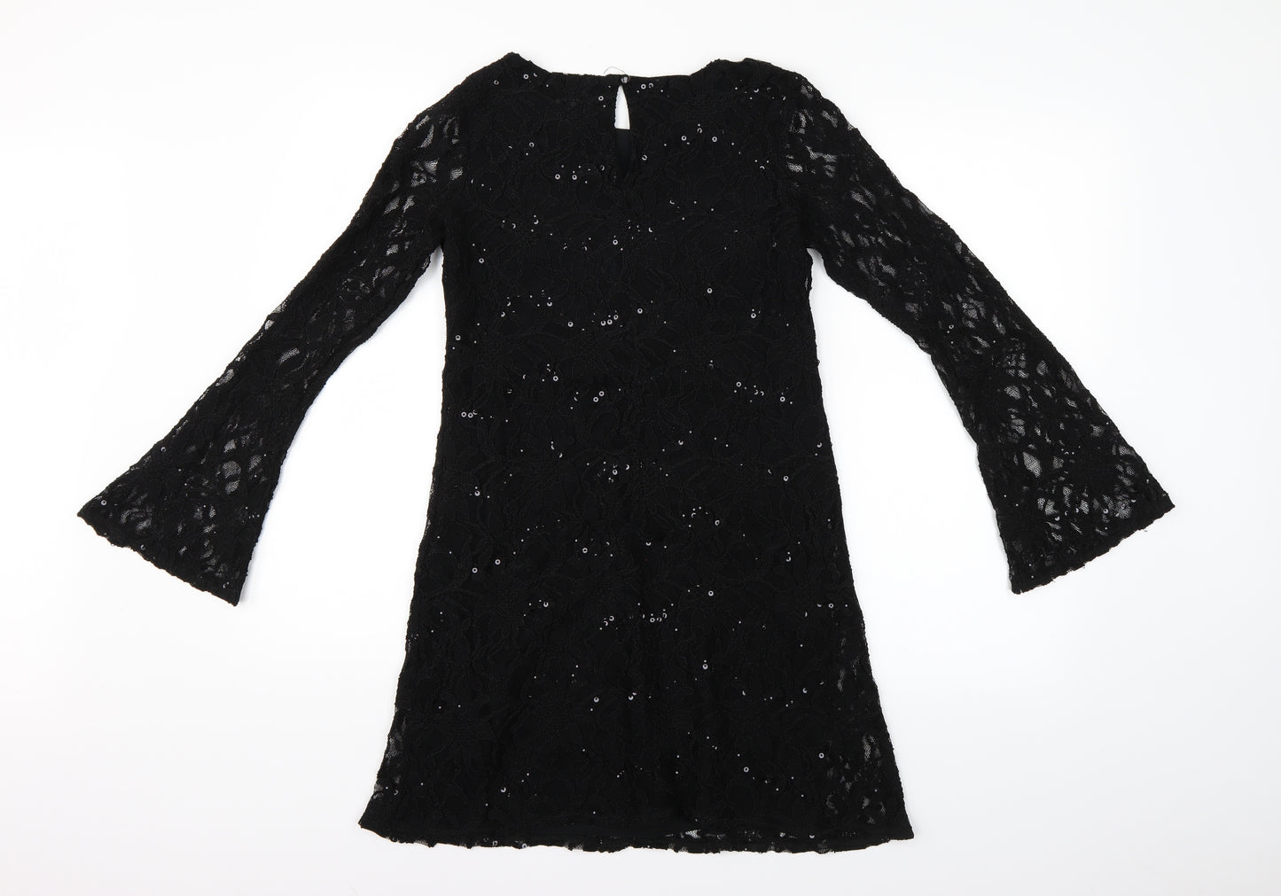 Dorothy Perkins Womens Black   Fit & Flare  Size 8