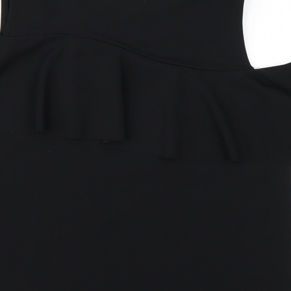 Warehouse Womens Black   Camisole Tank Size 14