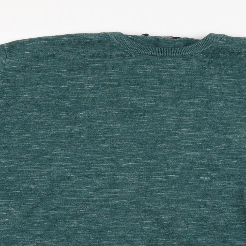 George Mens Green   Pullover Jumper Size XL
