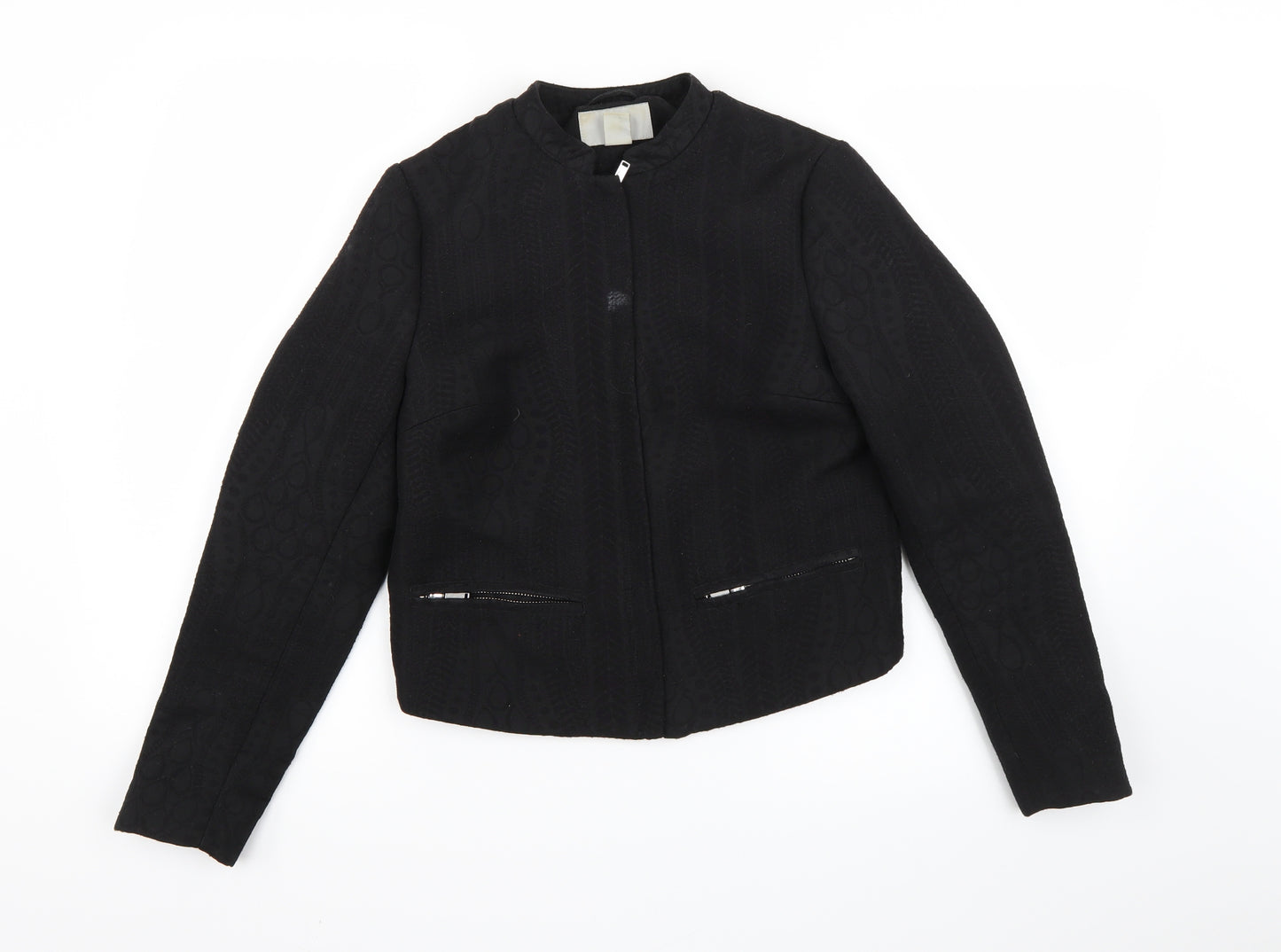 H&M Womens Black   Jacket  Size 6
