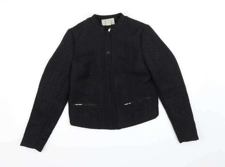 H&M Womens Black   Jacket  Size 6