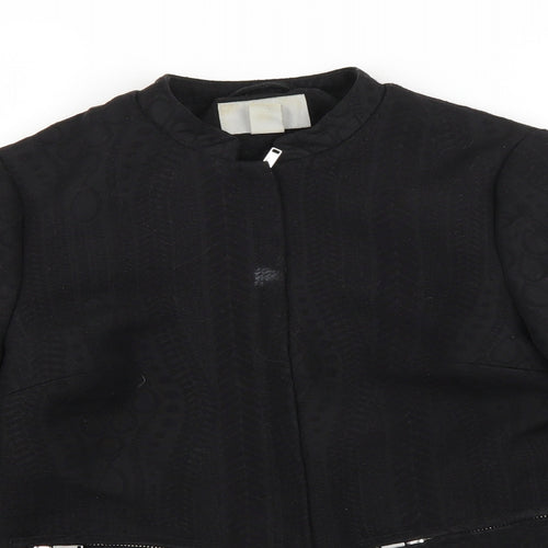 H&M Womens Black   Jacket  Size 6