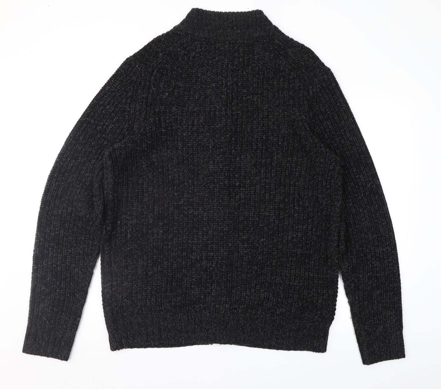 F&F Mens Grey   Cardigan Jumper Size XL