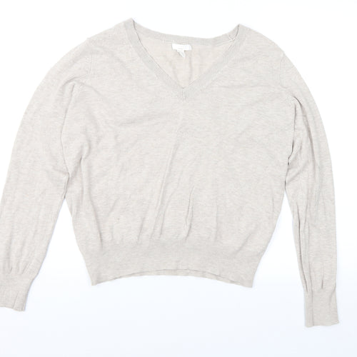 H&M Womens Beige   Pullover Jumper Size M