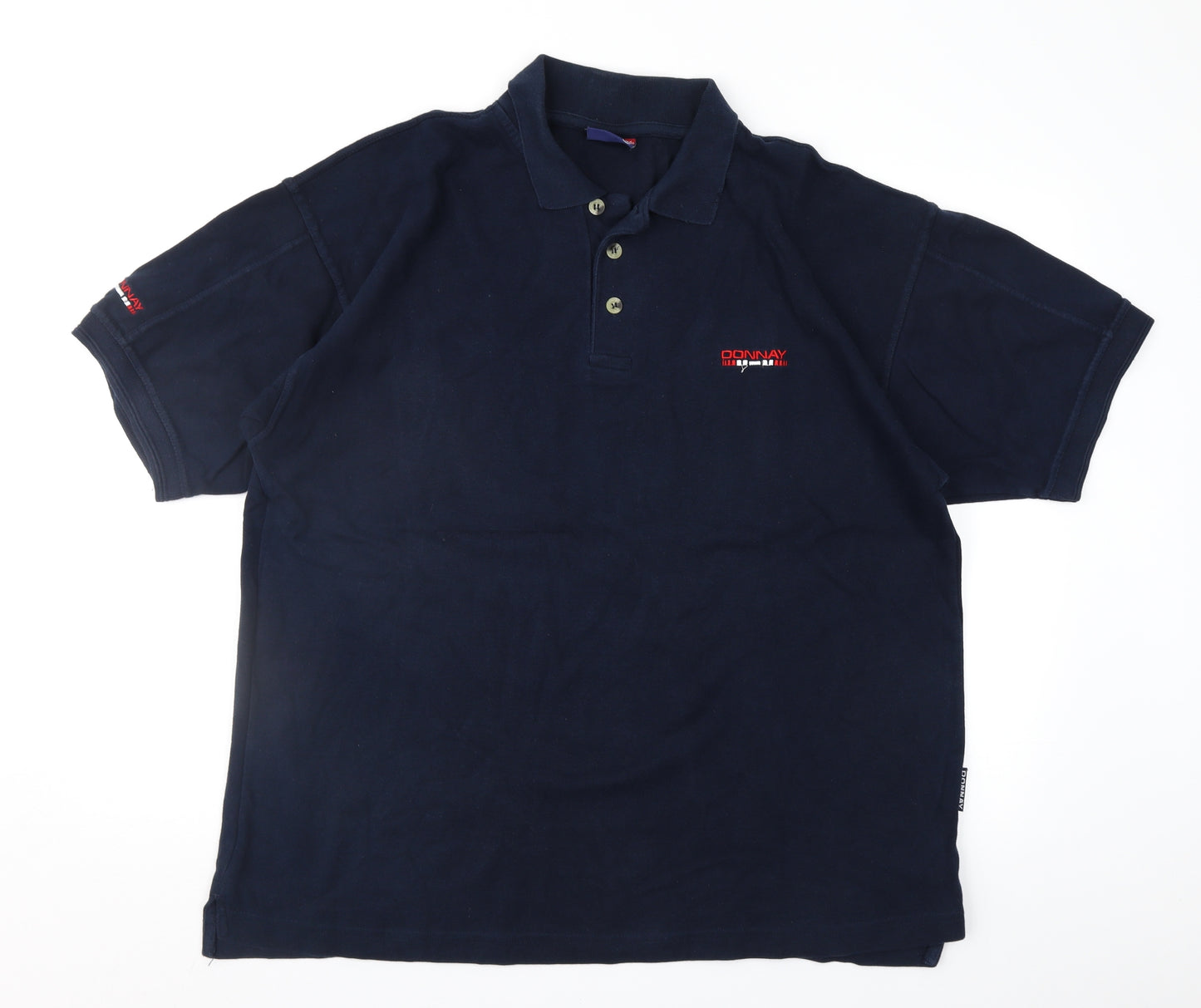 Donnay Mens Blue    Polo Size XL