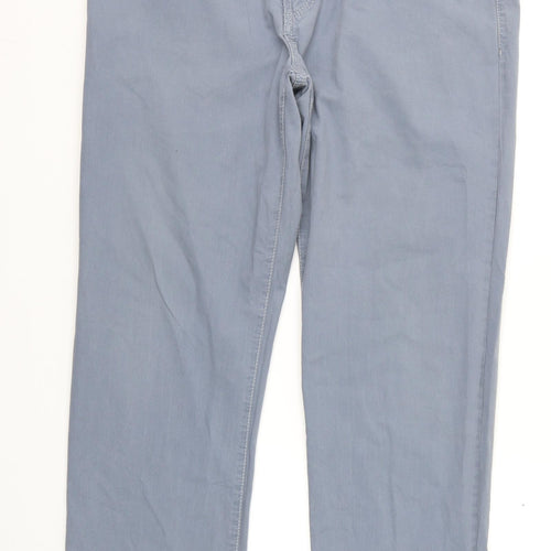 GARDEUR Mens Blue   Chino Trousers Size 36 in L32 in