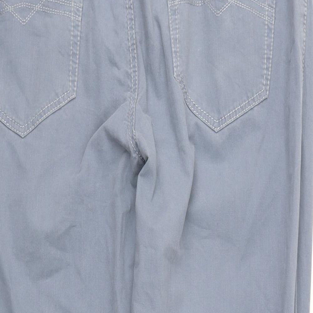 GARDEUR Mens Blue   Chino Trousers Size 36 in L32 in