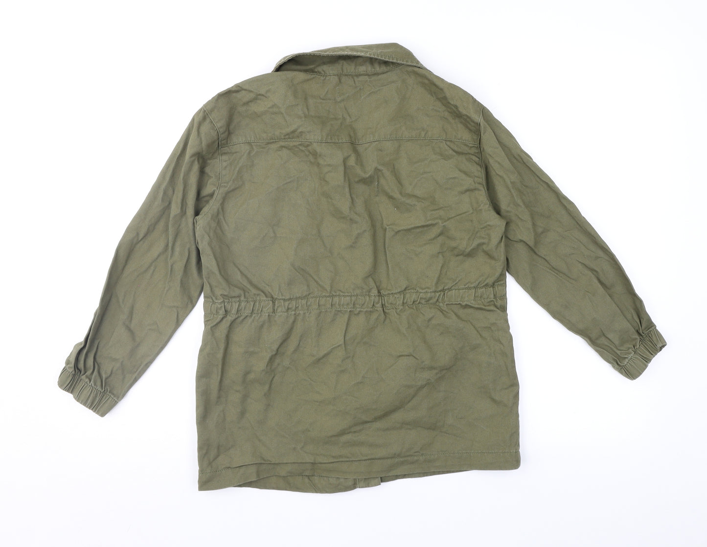 MNG Girls Green   Military Jacket Jacket Size 9 Years