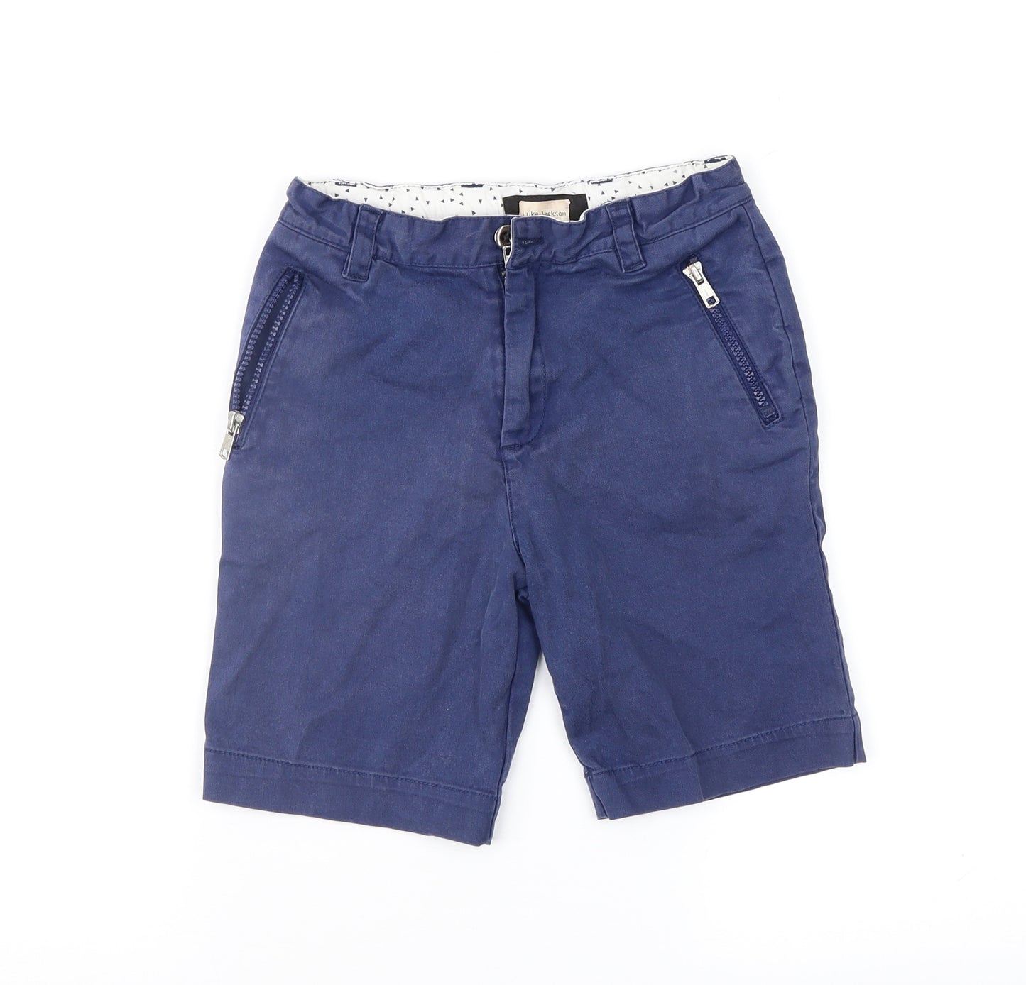River Island Boys Blue   Chino Shorts Size 7-8 Years