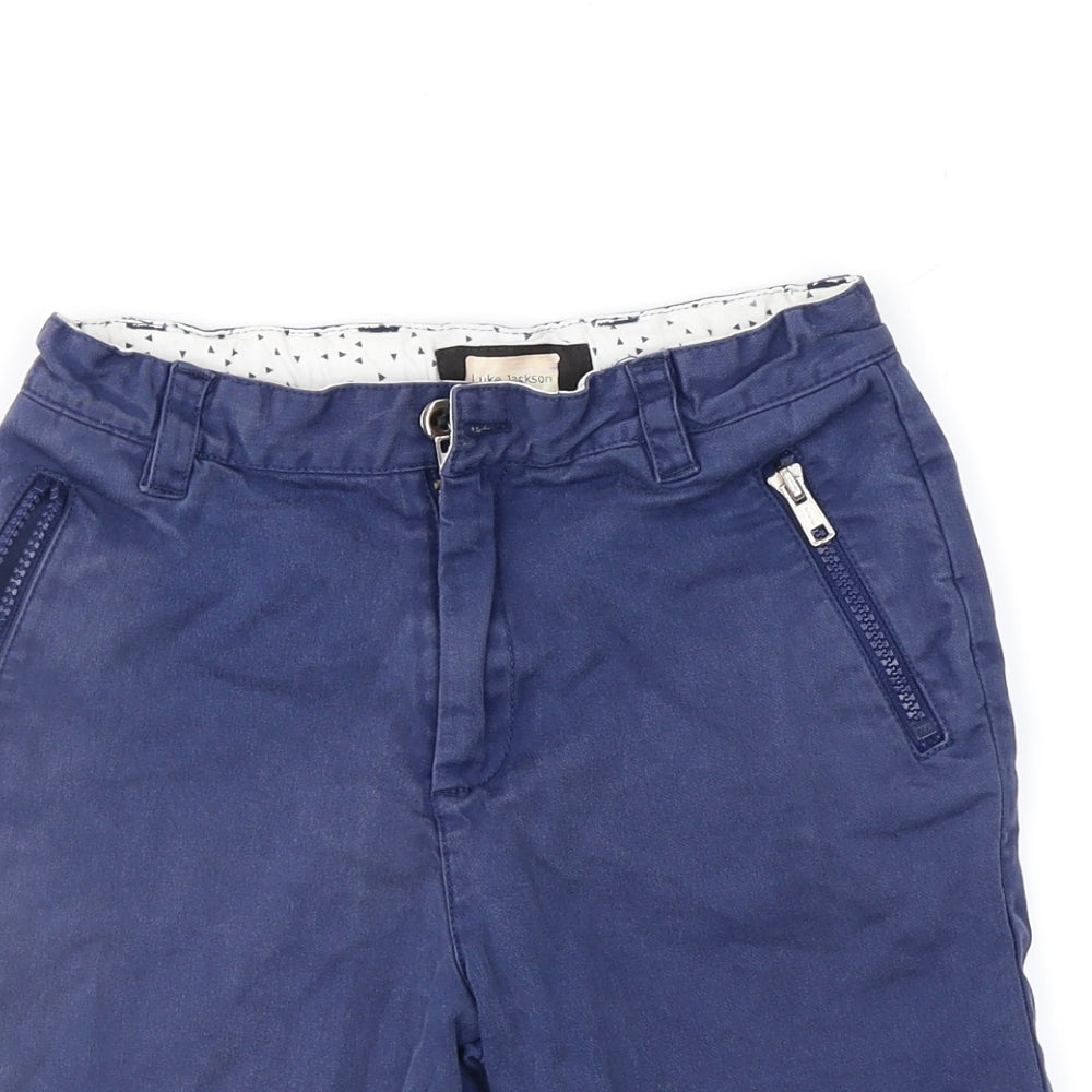 River Island Boys Blue   Chino Shorts Size 7-8 Years