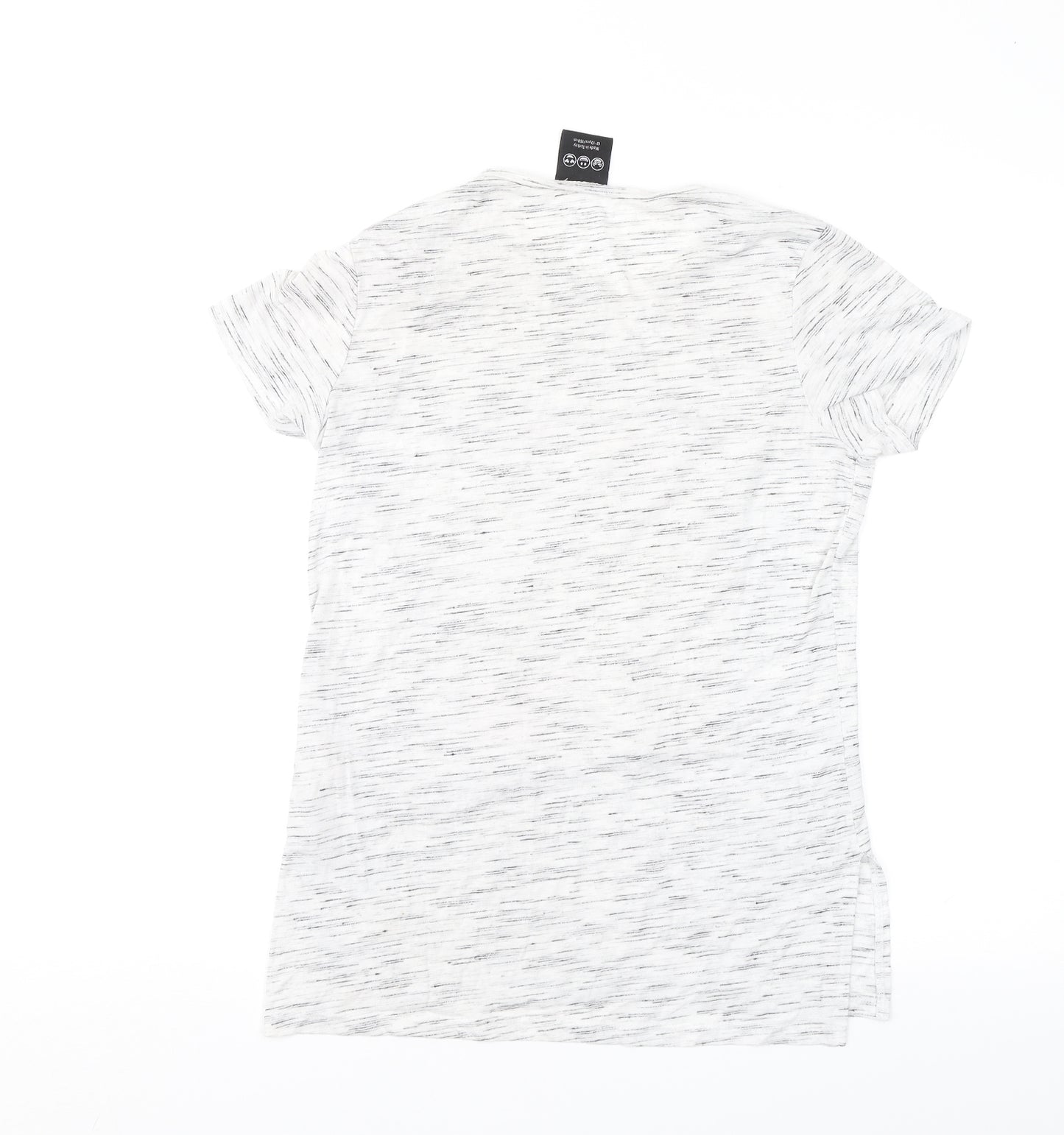 Young Dimension Girls Grey   Basic T-Shirt Size 12-13 Years