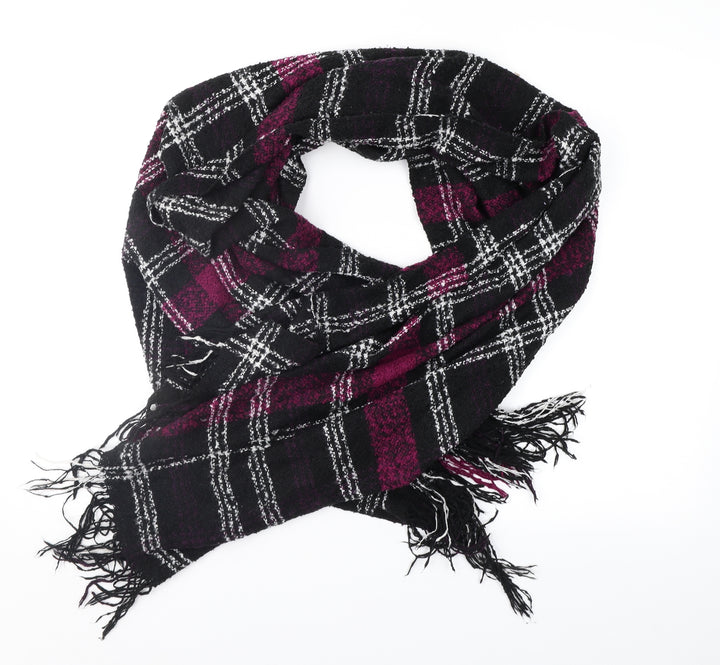 New Look Womens Black Check   Scarf