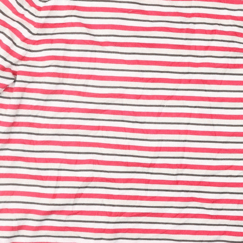 GolleHaug Womens Pink Striped  Cardigan Jumper Size 12