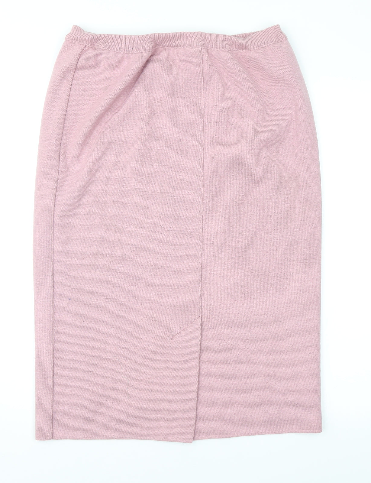 LUCIA Womens Pink  Knit Straight & Pencil Skirt Size 12